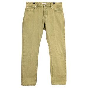 PT Torino PT05 Green Mod Jazz Play It Loud Cotton Jeans Mid Rise SIZE 34 35x30